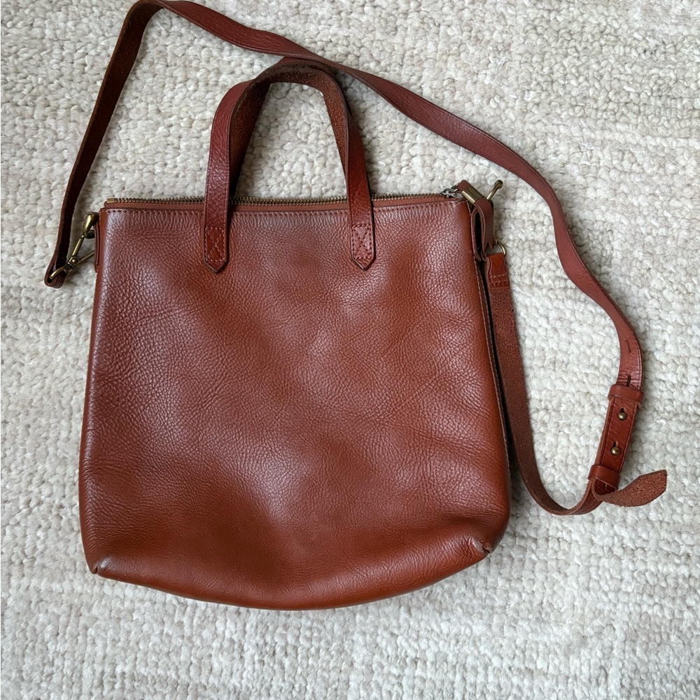 Madewell Crossbody Brown Leather bag